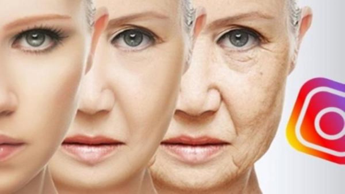 Sosyal medyada trend olan 'yaşlandırma' uygulaması