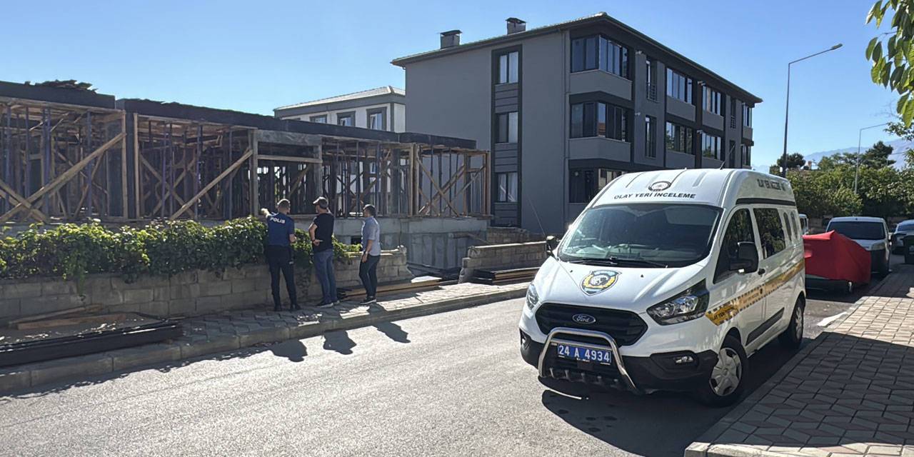 Erzincan’da inşaattan düşen işçi ağır yaralandı