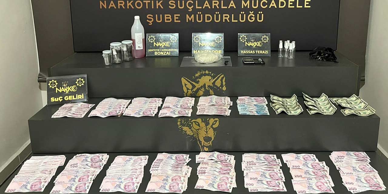 Rize’ye zehir satan çete çökertildi