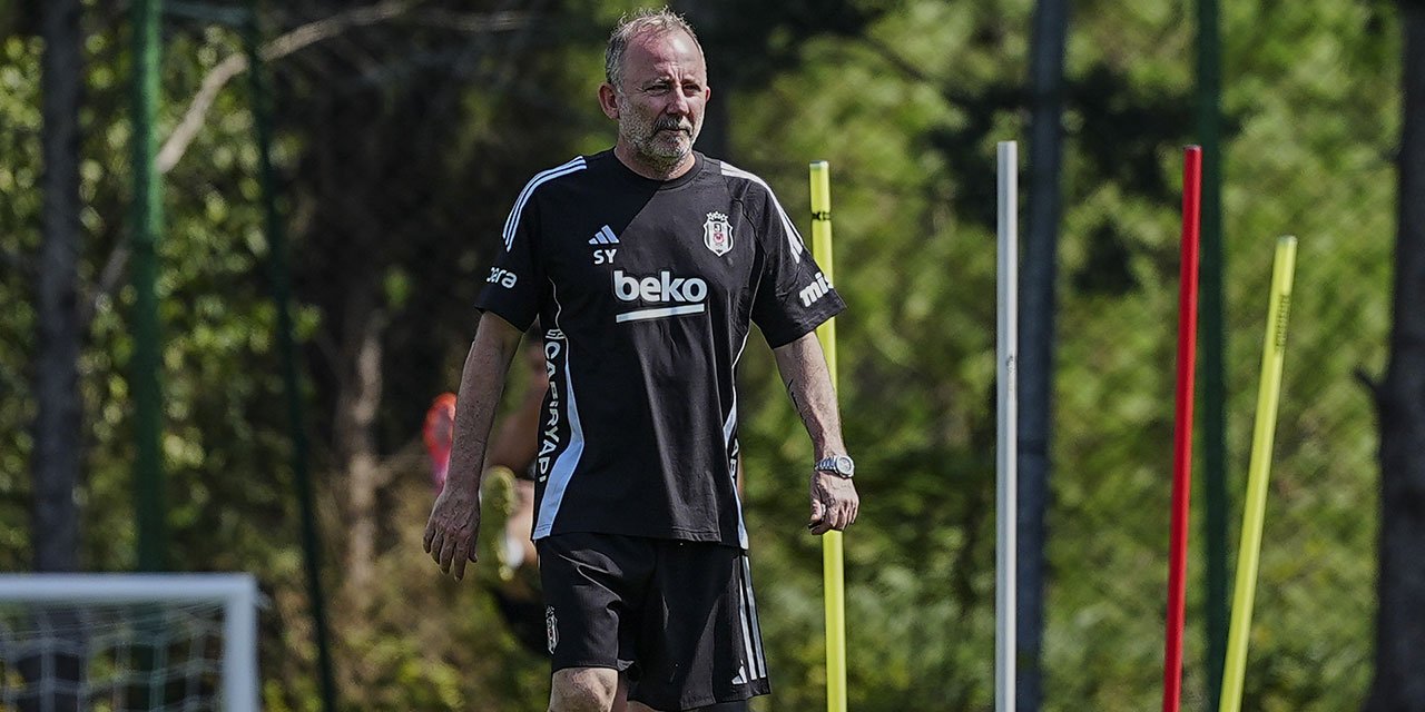 Sergen Yalçın tercihini yaptı: Beşiktaş'ın Başakşehir maçı 11'i belli oldu