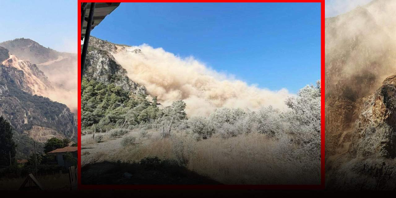 Göz gözü görmüyor! Gökova'daki taş ocağı cenneti toza dumana boğdu!