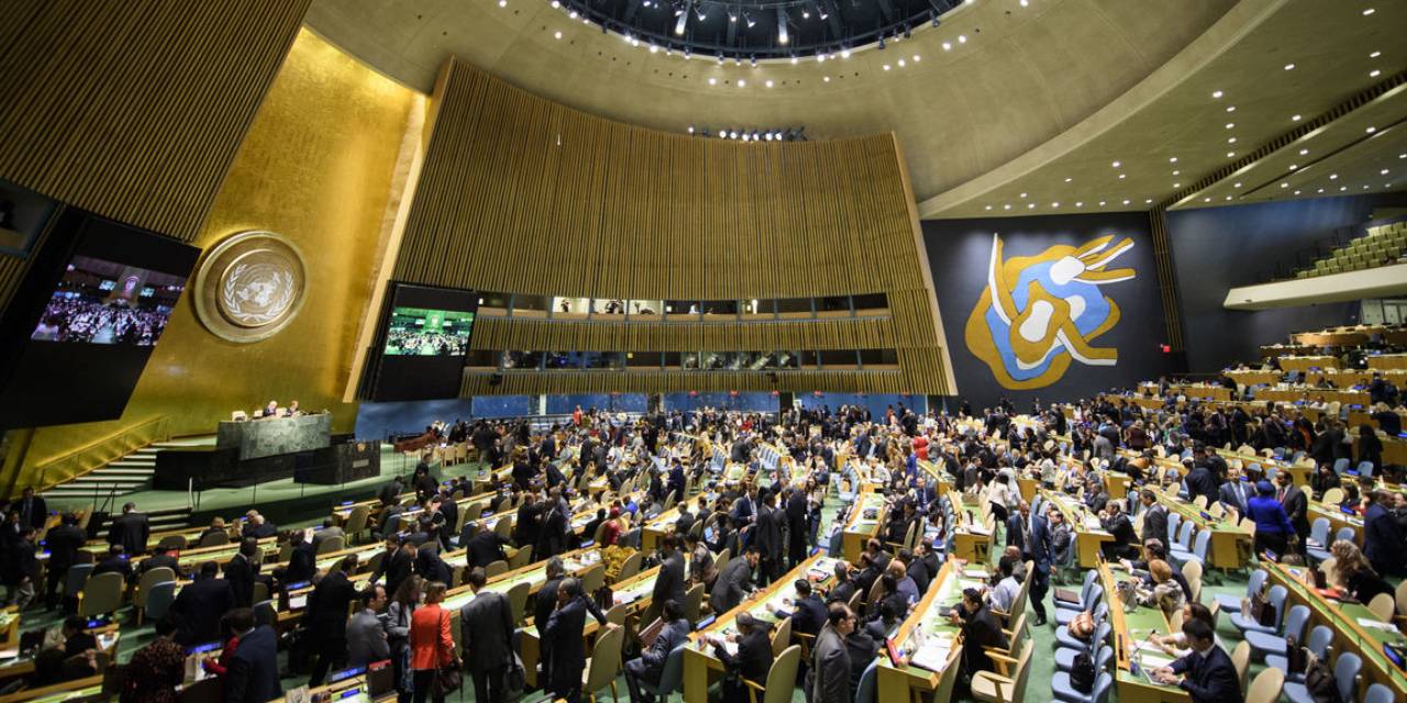 BM'de 'iki devletli çözüm deklarasyonu' onaylandı