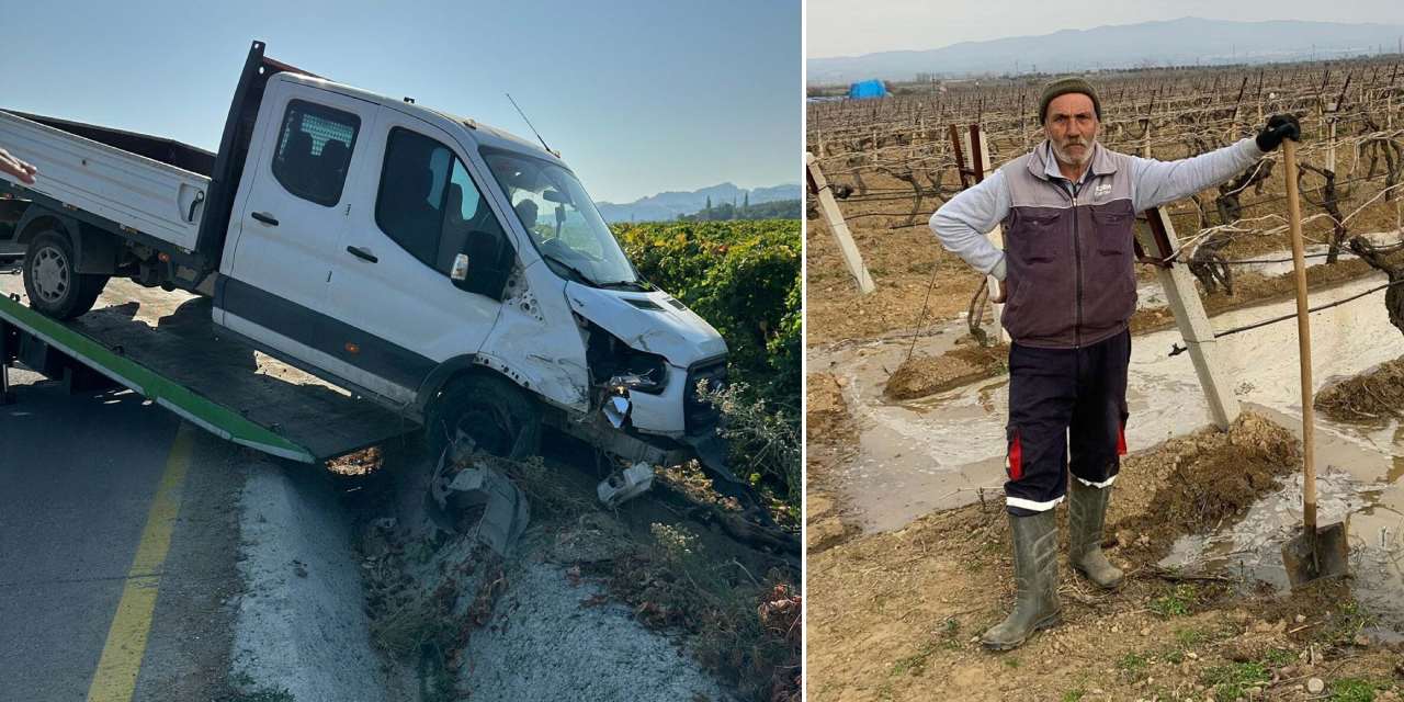 Kamyonetle çarpışan sepetli motosikletin sürücüsü öldü