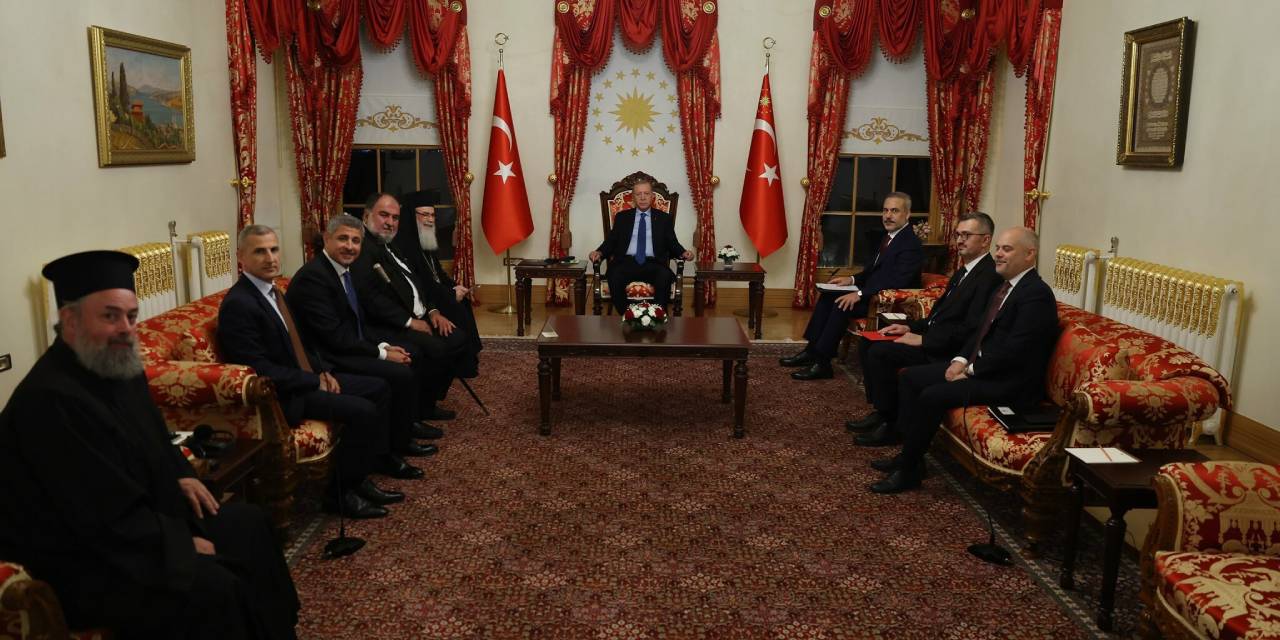 Erdoğan 3’üncü Teofilos ile görüştü