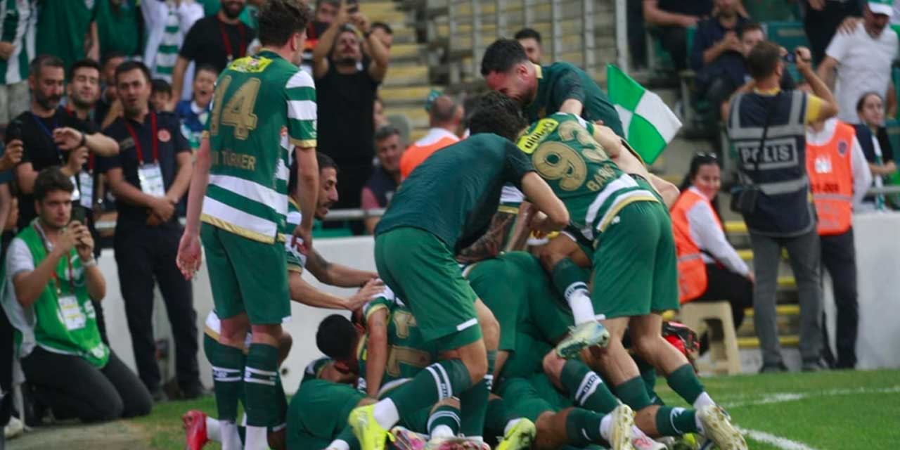 Bursaspor sezona müthiş başladı