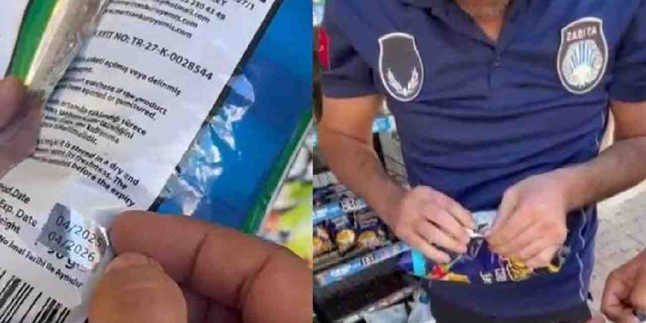 Son kullanma tarihi değiştirilmiş cipslere el konuldu