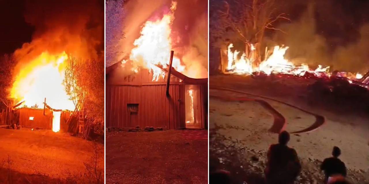 Amasya’da bağ evinde yangın: Tüpler patladı, ev kullanılamaz hale geldi
