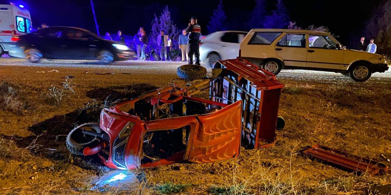 Aynı noktada 3 dakika arayla iki kaza: Motosiklet sürücüsü yaralandı