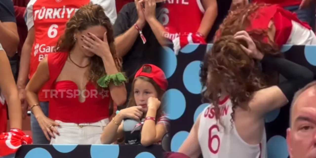 Ebru Şahin gözyaşlarını tutamadı: Cedi Osman'ı görünce...