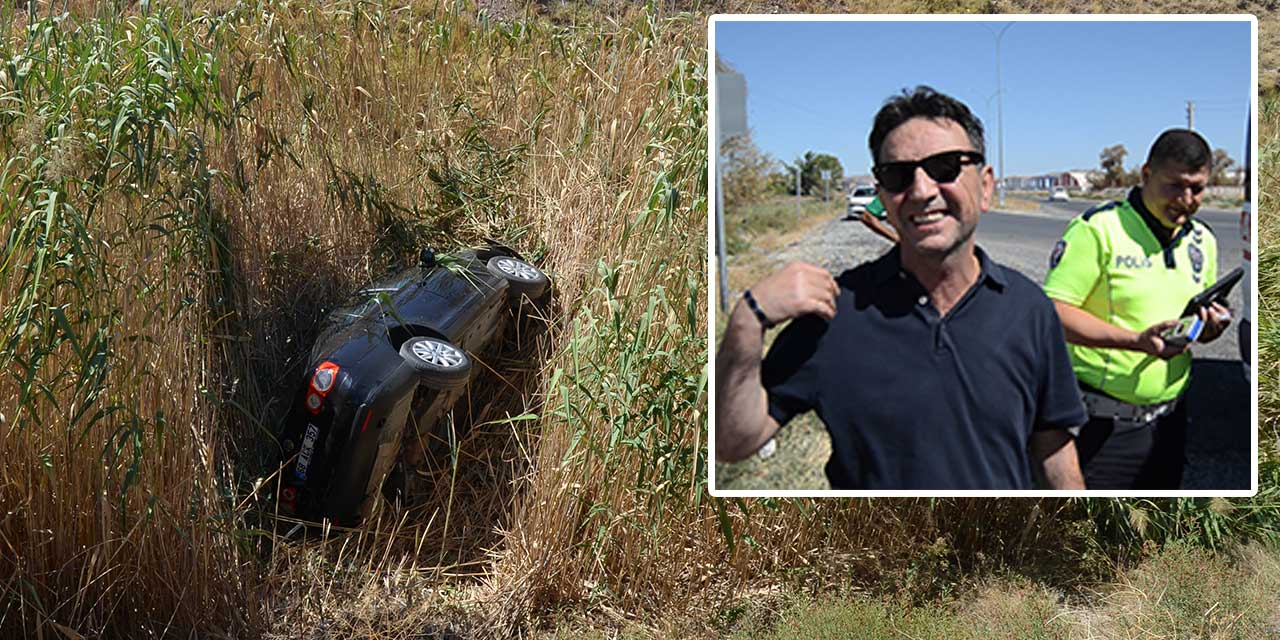 Böyle kaza anlatımı görülmedi: Tavus kuşu gibi uçtum