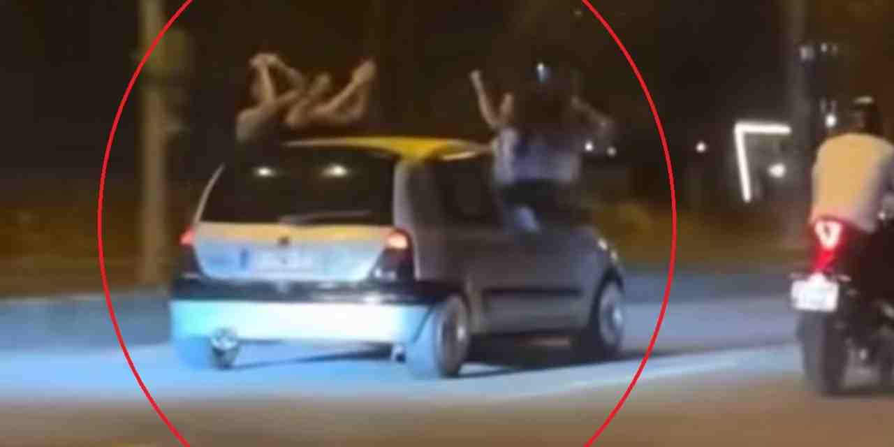 Trafikte tehlikeli yolculuk kamerada