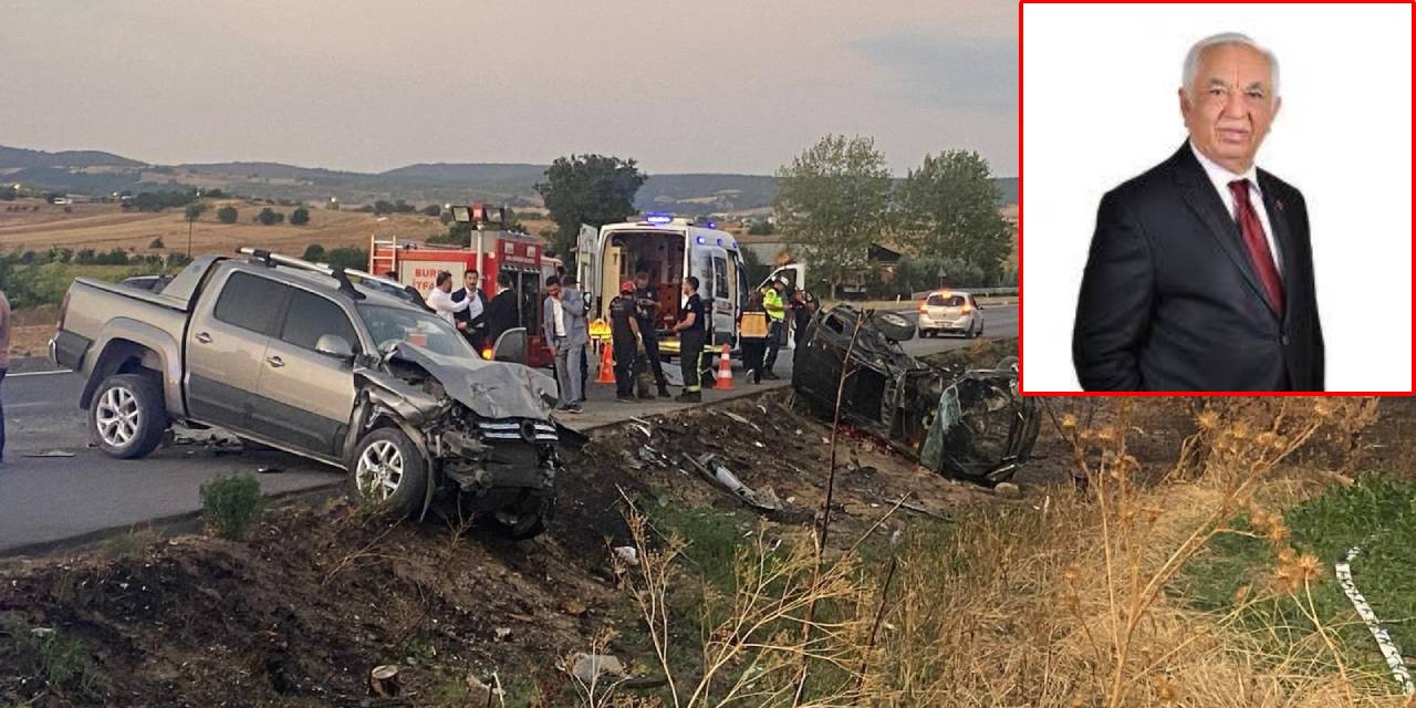 Eski belediye başkanı kazada öldü