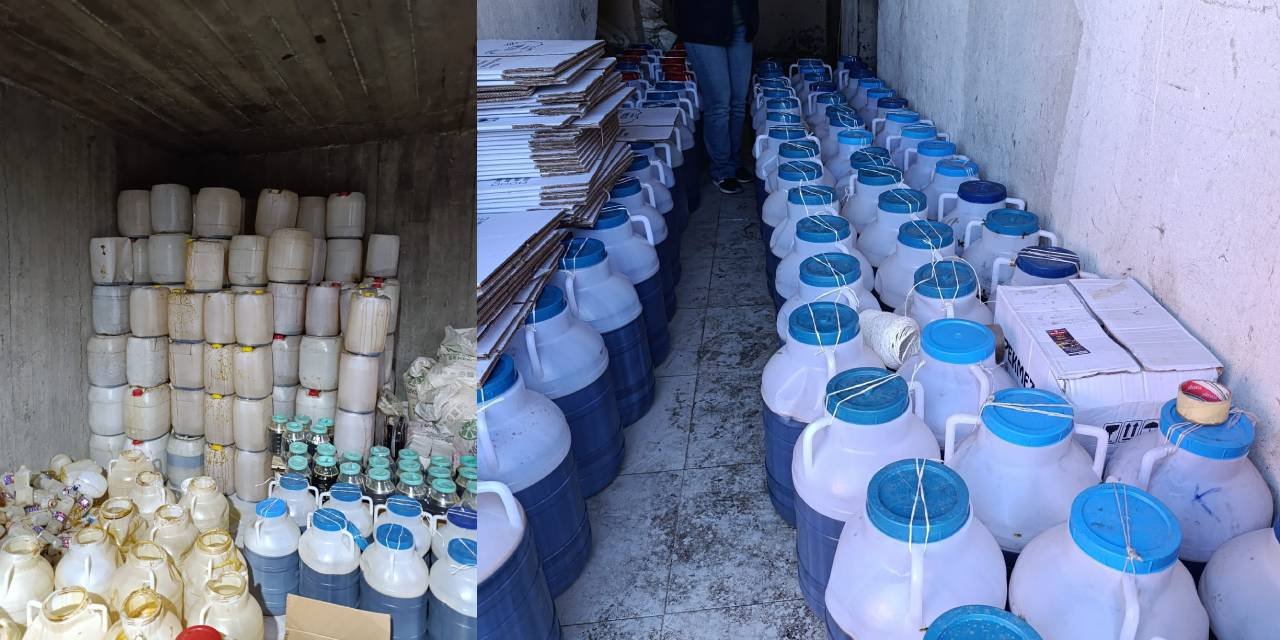 Ne etiketi var ne ruhsatı! 5 ton ürün ele geçirildi