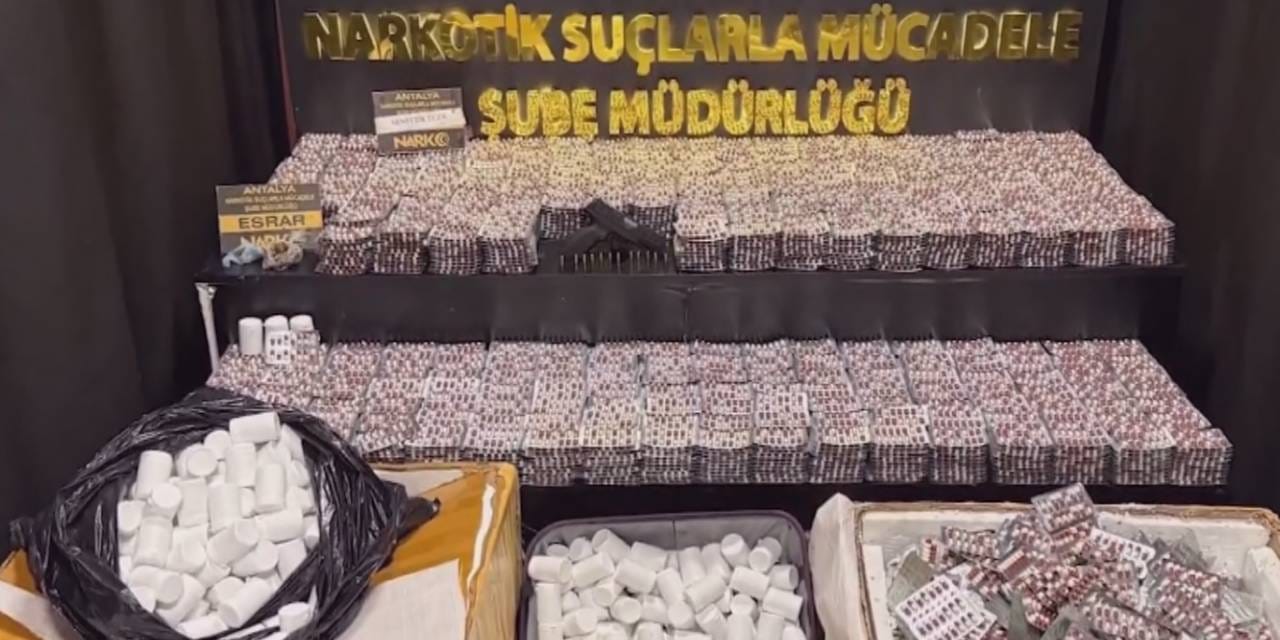 74 ilde uyuşturucu operasyonu: 1 tonun üzerinde madde ele geçirildi