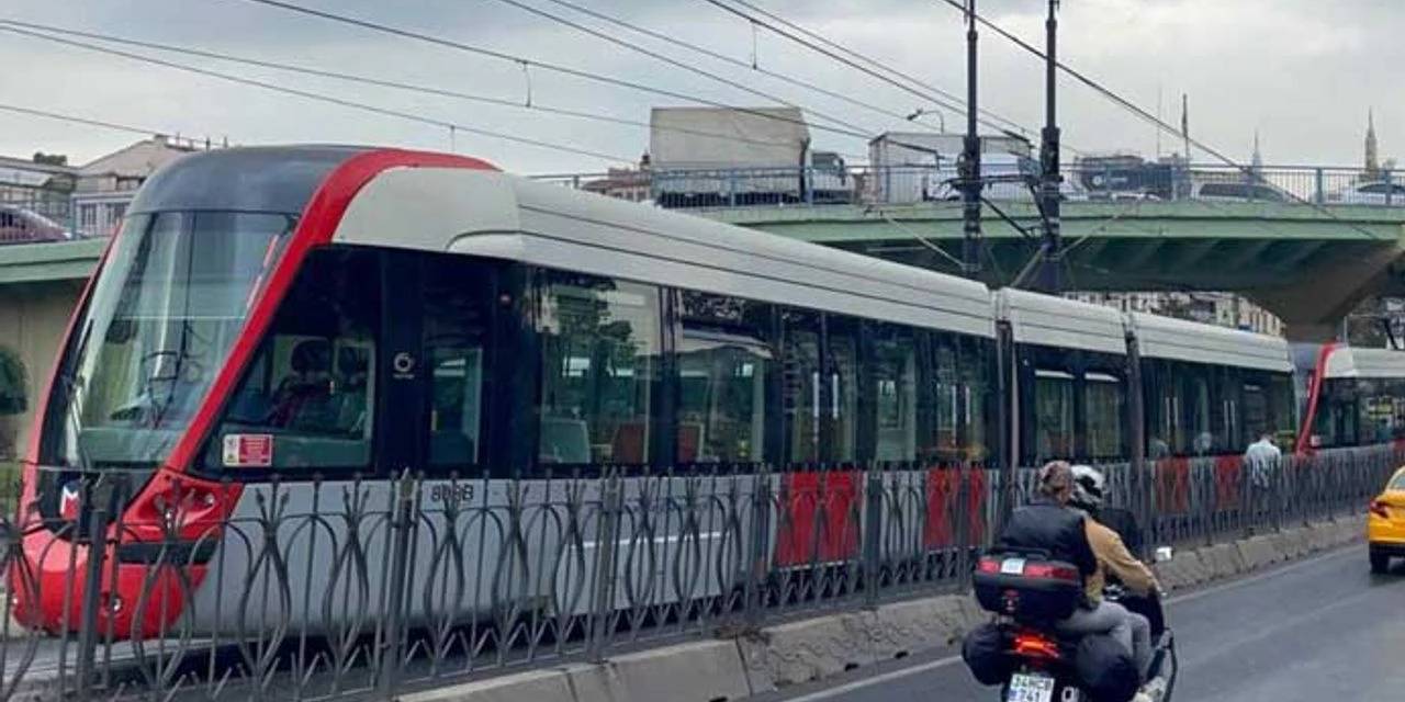 Kabataş-Bağcılar Tramvay Hattı'nda seferler yapılamıyor