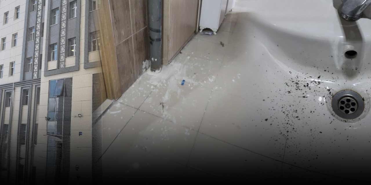 KYK yurtlarının bu hali ne? Bunun hesabını kim verecek? Öğrencilere pis tuvalet ve havasız odaları layık gördüler...