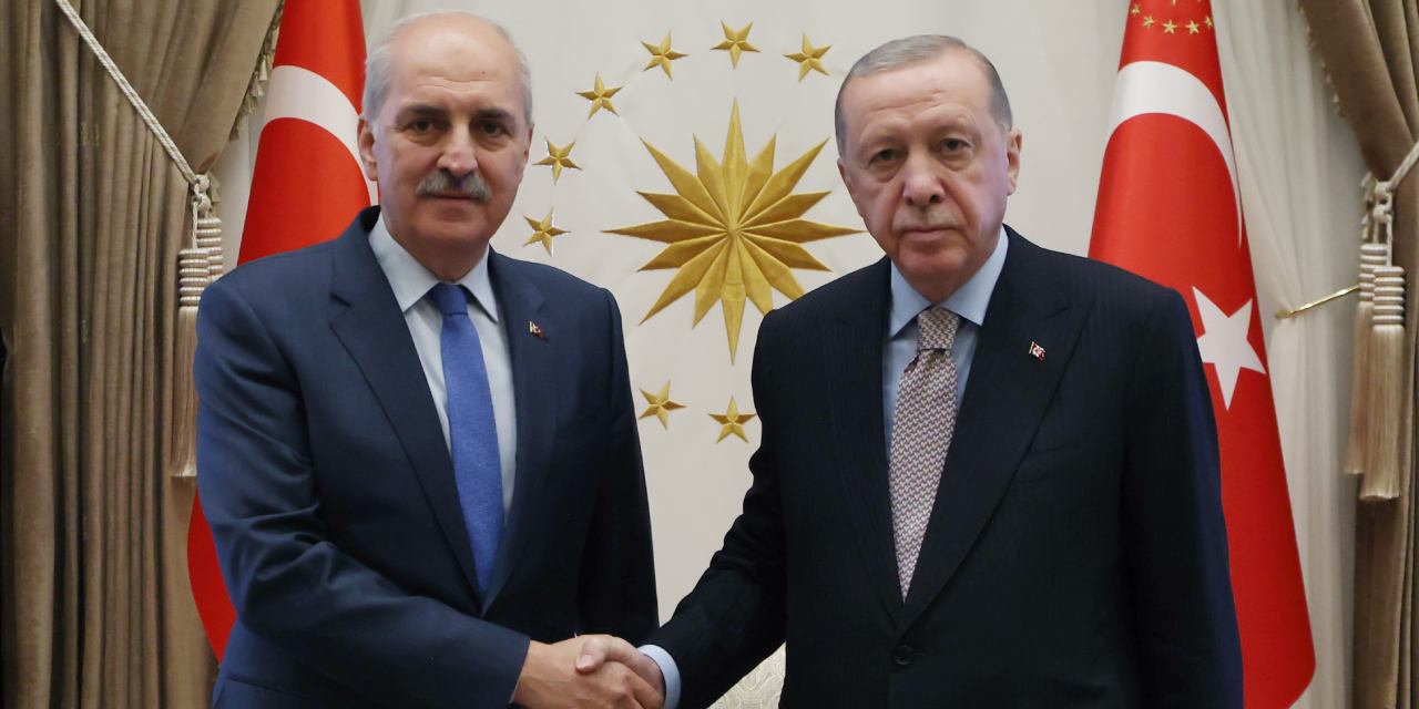 Numan Kurtulmuş'tan Erdoğan'a ziyaret!