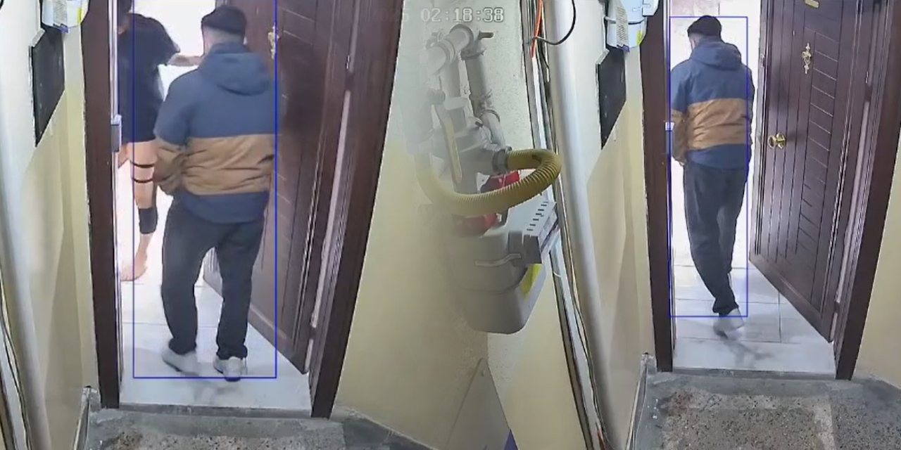 Taciz iddiası ile gözaltına alınan kurye serbest bırakıldı! Kapıda böyle oyalayıp içeri girmeye çalışmıştı