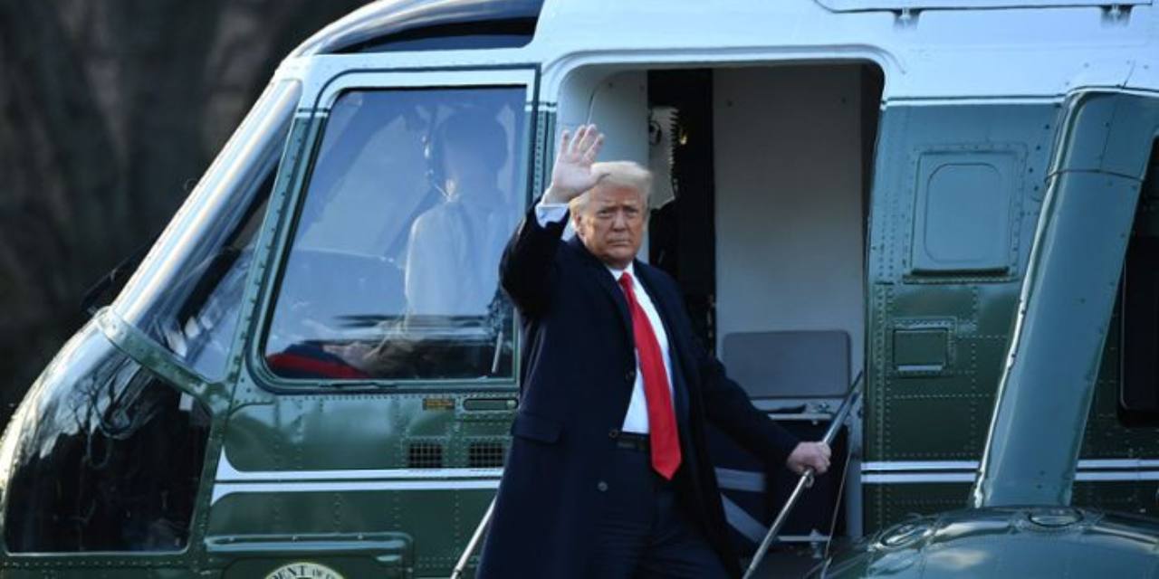 Trump'ın helikopteri acil iniş yaptı!