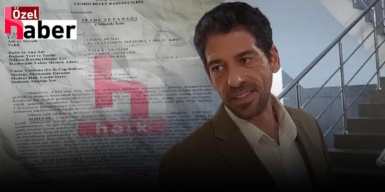 Ünlü oyuncu Cemal Hünal'ın imzasını taklit ettiler sahte belge düzenlediler: Suç duyurusunda bulundu!