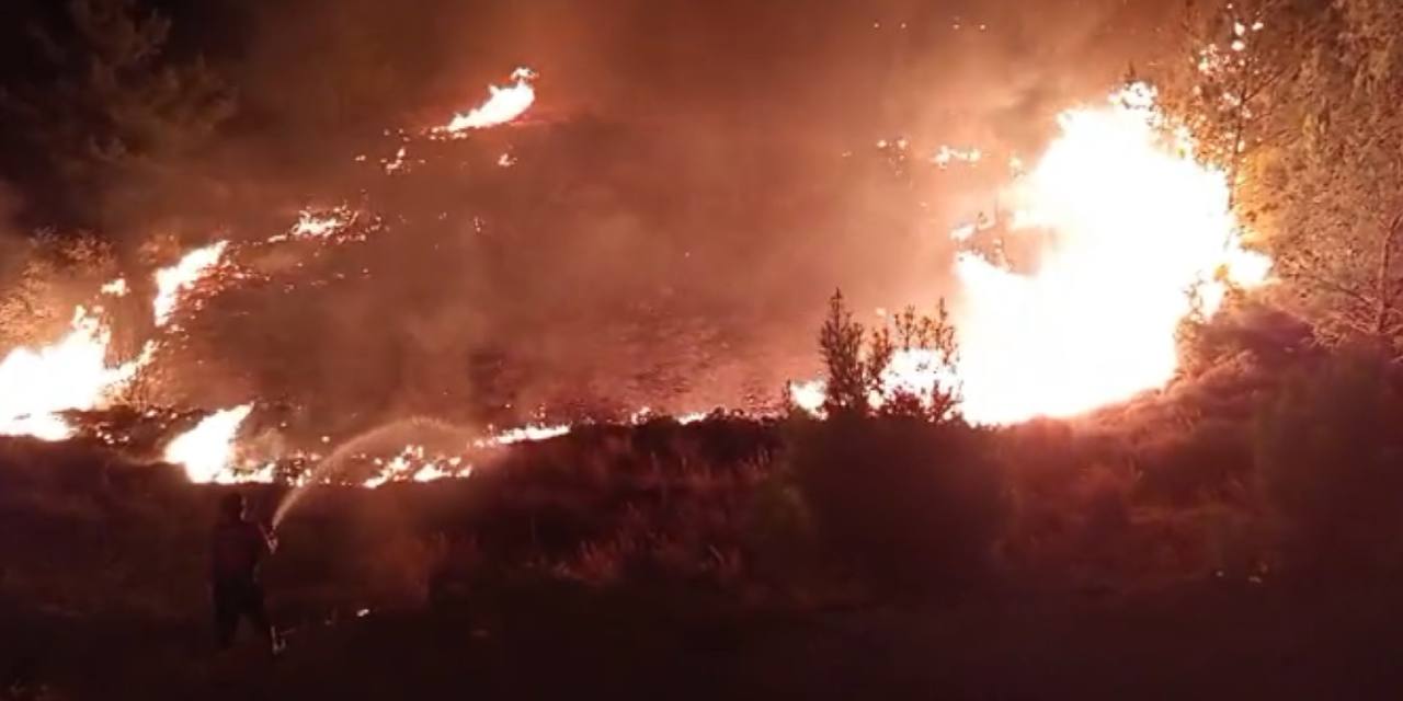 Düğün eğlencesi facia getiriyordu: Havai fişekler yangın çıkardı