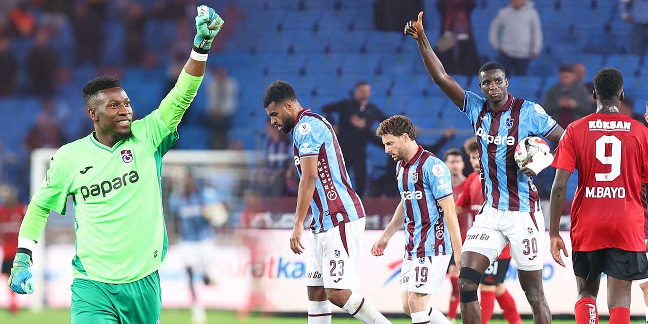 Onana asist yaptı: Trabzonspor berabere kaldı