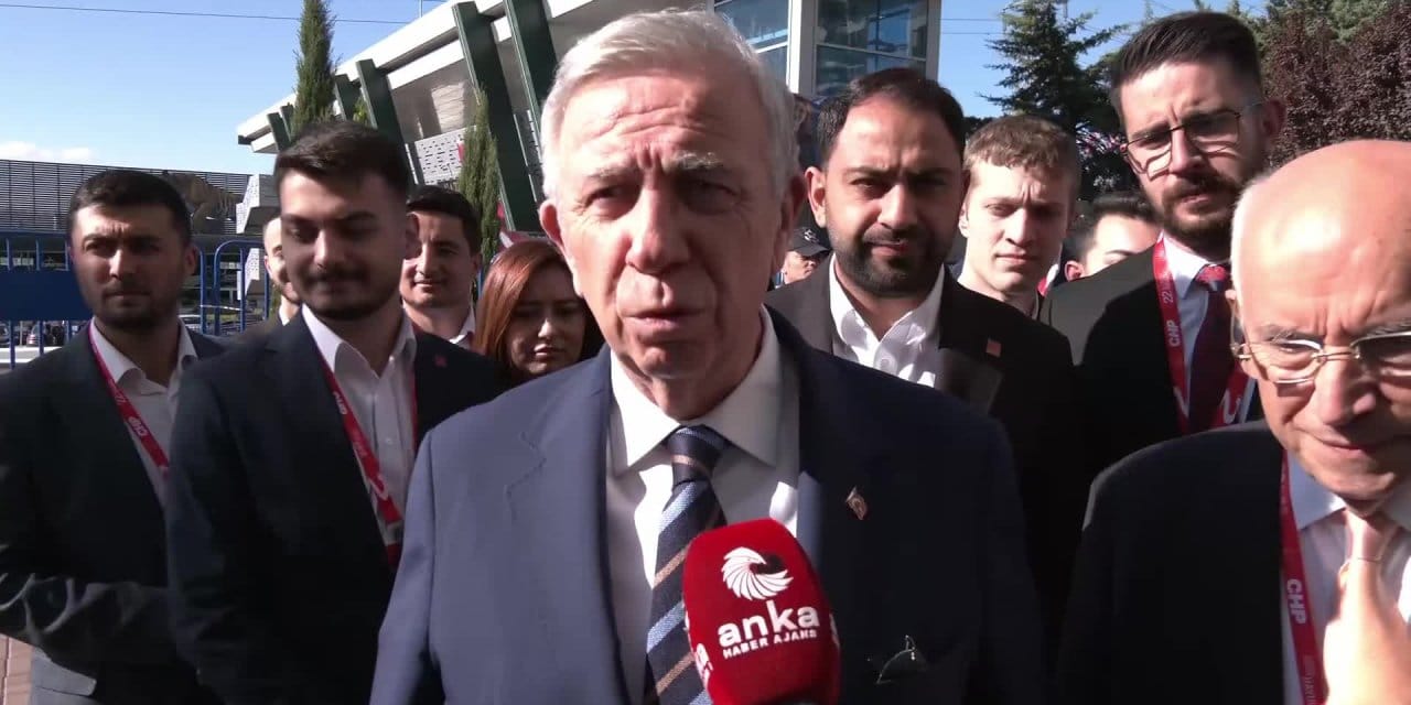 Mansur Yavaş: Partinin bölünmesine yol açacak müdahalelerin hepsine karşıyız
