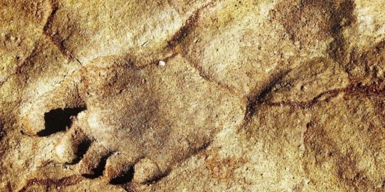 Binlerce yıllık ayak izi beklenmedik yerde bulundu