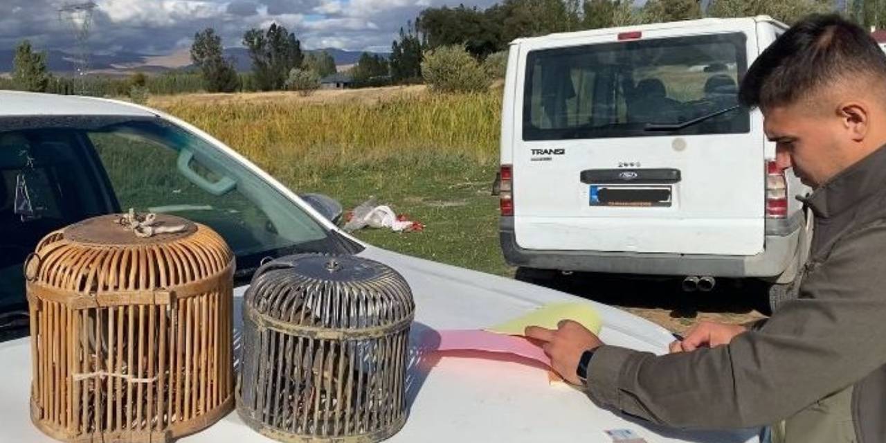 Van'da kaçak keklik avlayan kişiye on binlerce liralık ceza