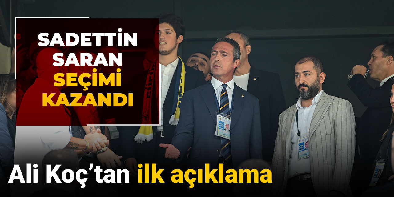 Ali Koç veda etti: Seçim sonrası ilk açıklama