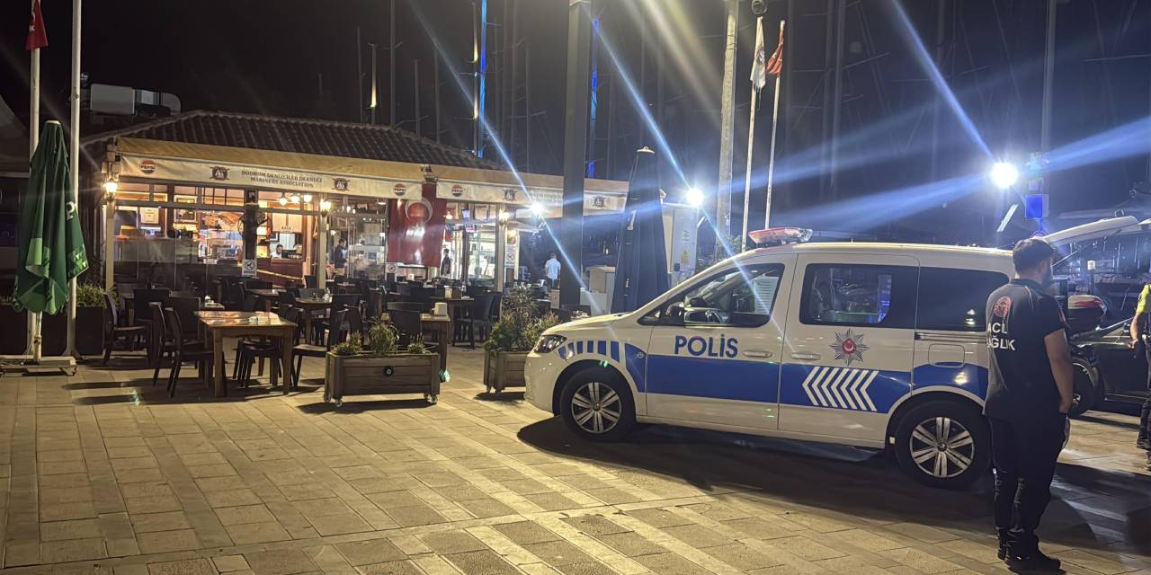 Bodrum'da şok olay! Hesap ödemeyip silah çektiler