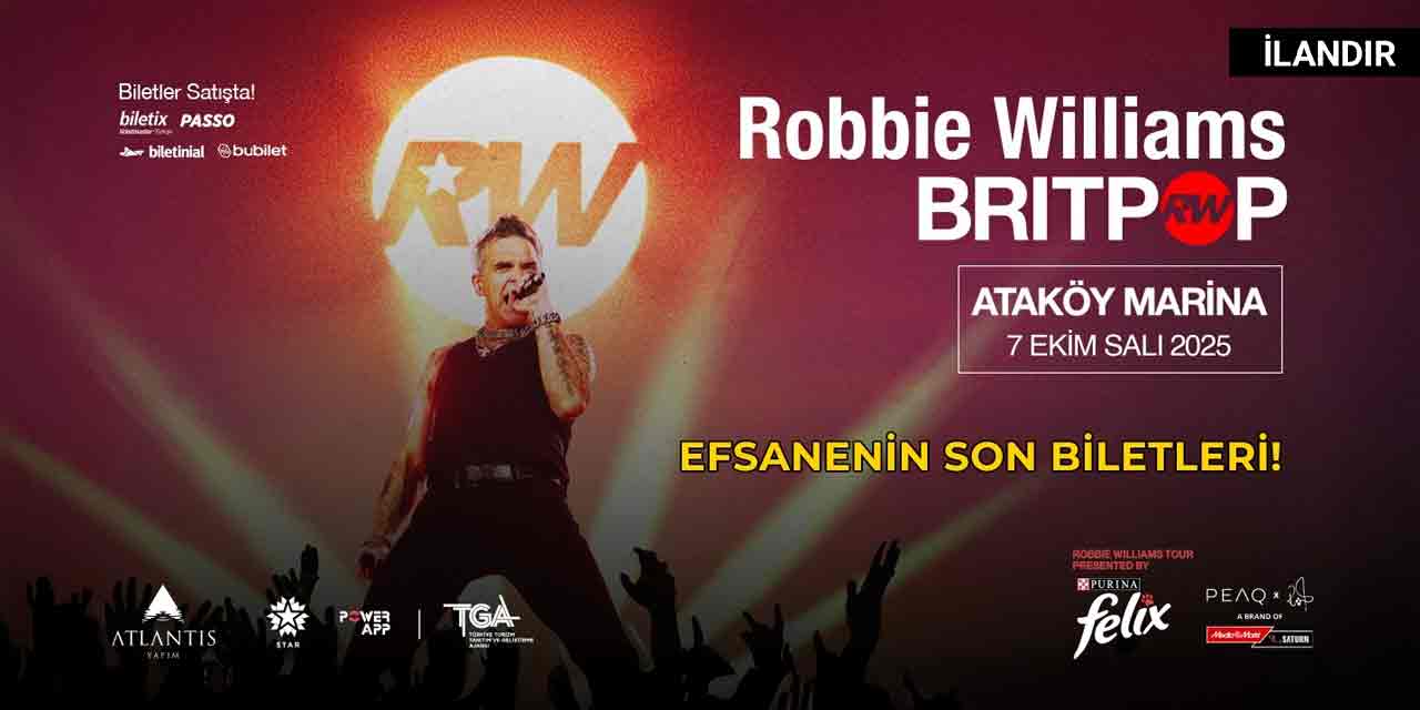 Robbie Williams İstanbul Konserine Sayılı Günler Kaldı