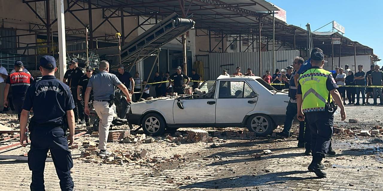 Antalya'da toptancı halinde patlama! Ölü ve yaralılar var