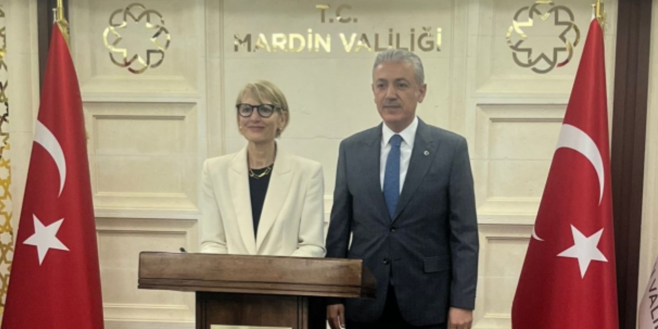İngiliz Büyükelçi'den Mardin Valisi'ne ziyaret