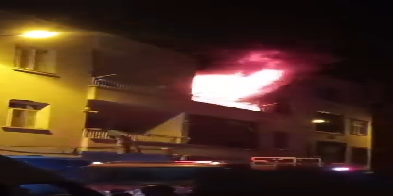 Diyarbakır'da baba oğlunu alevler arasından aldı