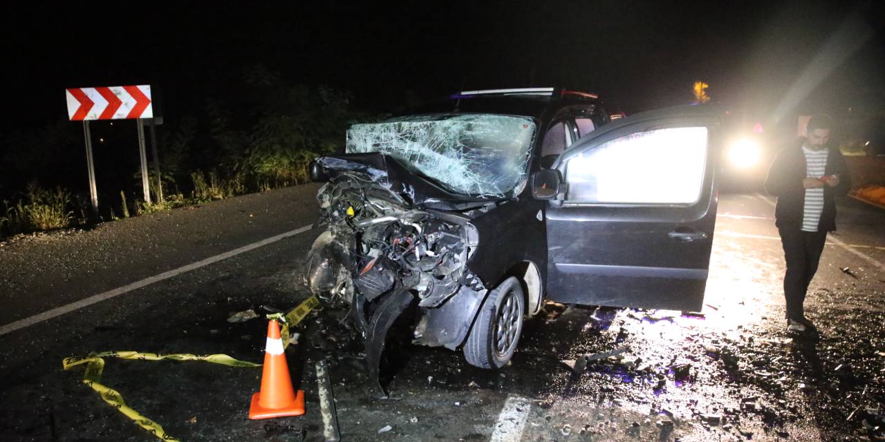 Ordu'da feci kaza: 1 ölü 2 yaralı