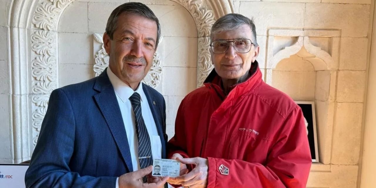 Aziz Sancar KKTC vatandaşı oldu