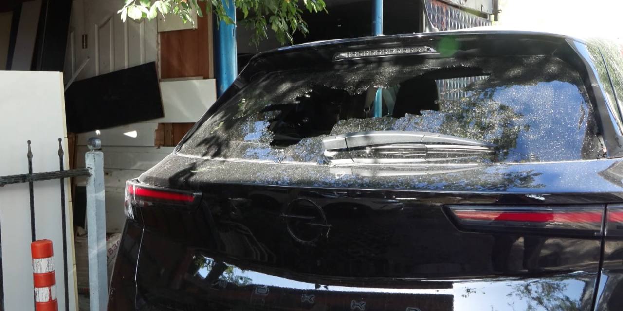 Kontrollü patlamada çevredeki yapılar zarar gördü