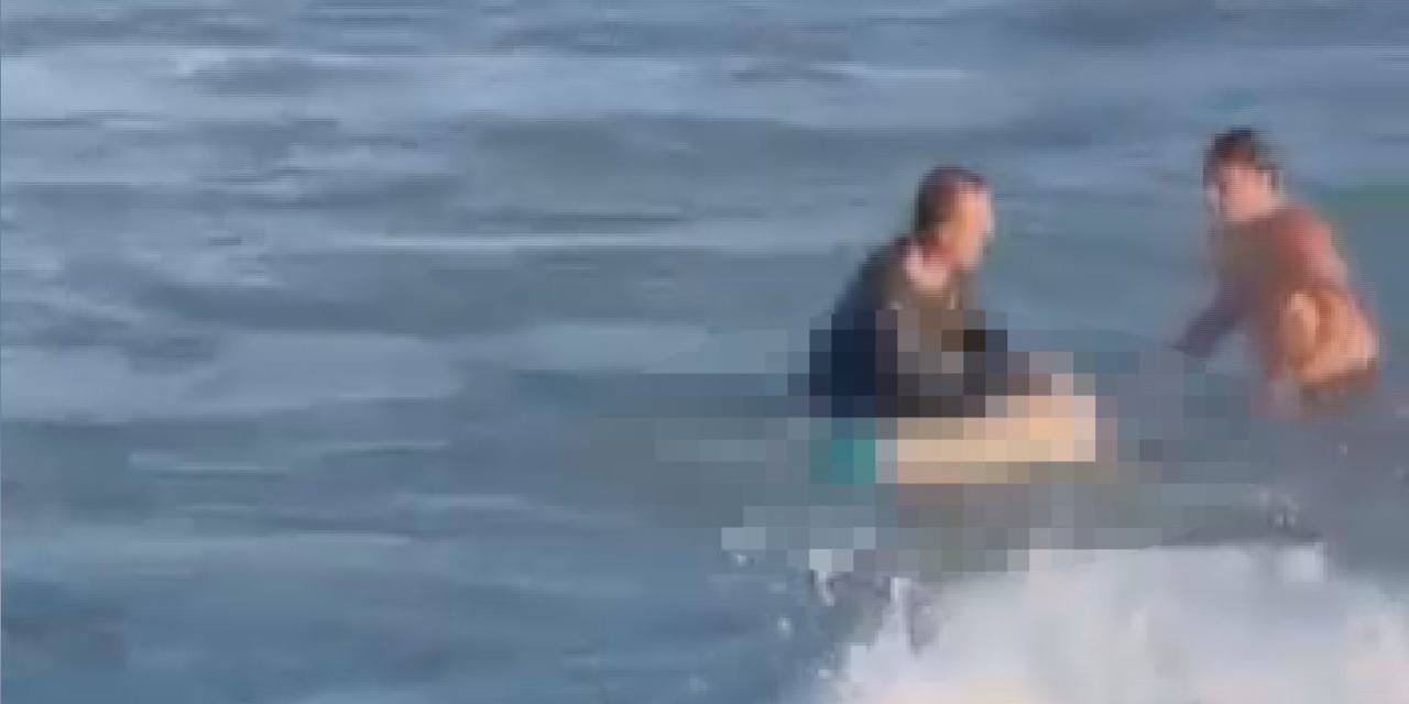 Denizde kaybolan yabancı uyruklu kadın kurtarıldı yanındaki erkek öldü