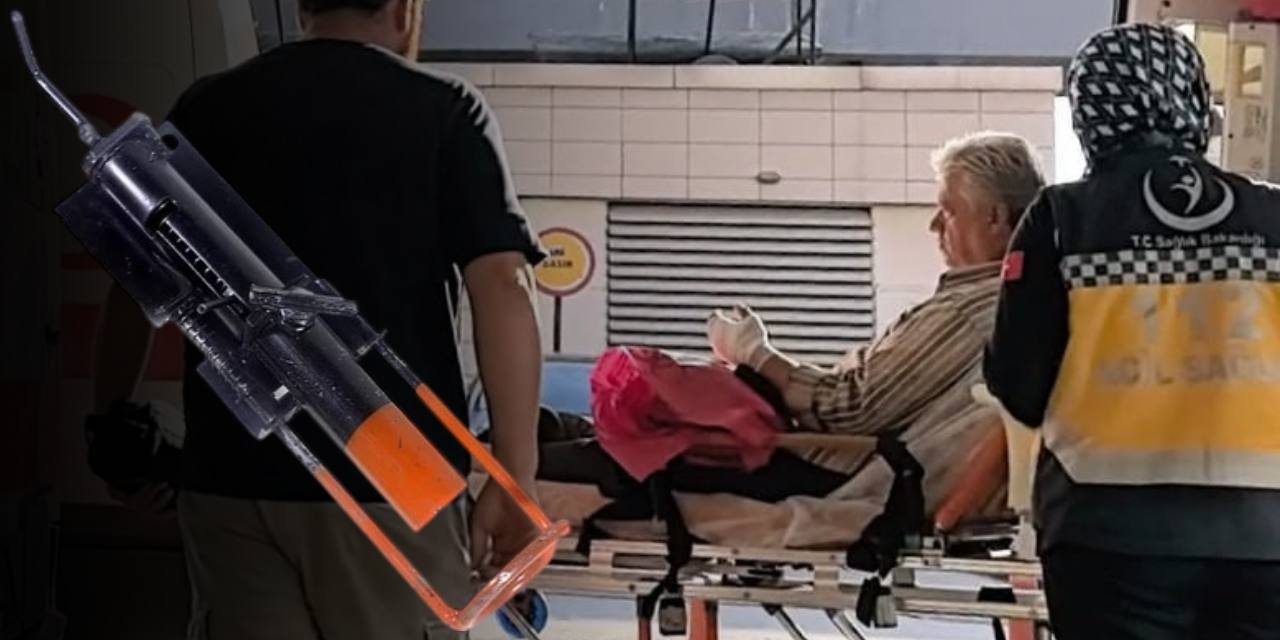 Kurduğu köstebek tabancası elinde patladı