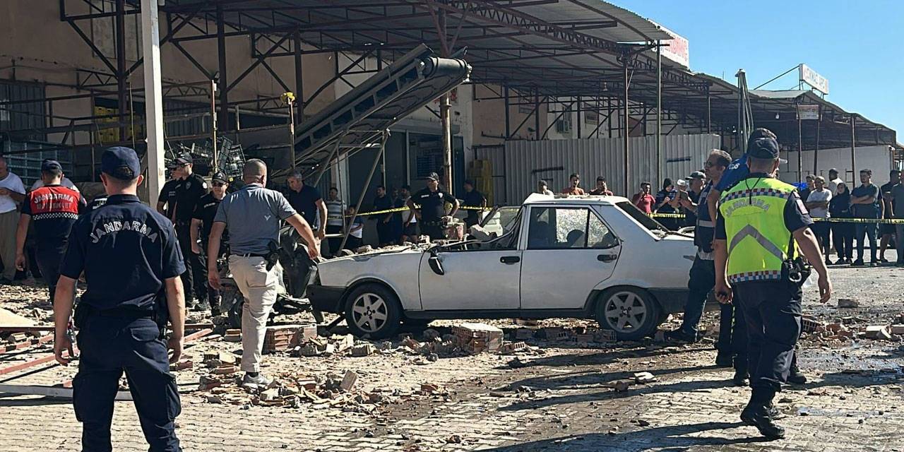 Antalya’daki toptancı halinde patlama: İşletme sahibi tutuklandı