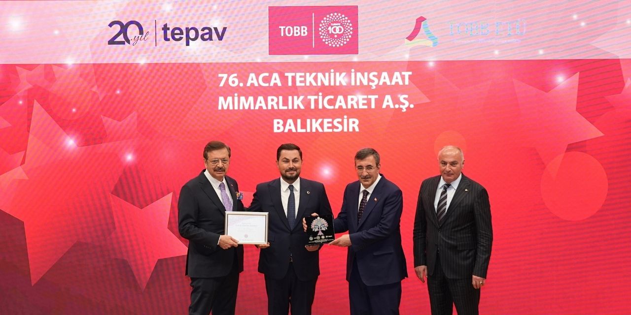 ACA, iki kez üst üste aldığı “Türkiye 100” ödülü ile 4 yıllık büyüme yolculuğunu taçlandırdı