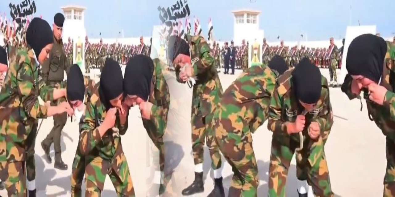 İnsanlıktan utandıran görüntüler: Ordudan mezun olan kadınlar hayvanları canlı canlı yedi