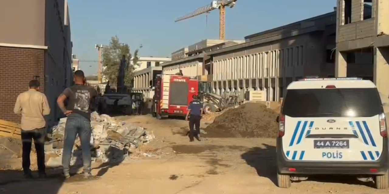 Malatya'da iş cinayeti: İş yeri şantiyesinde göçük