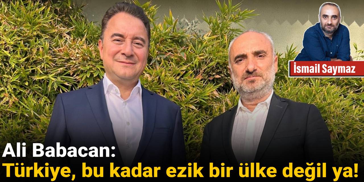 Ali Babacan: Türkiye, bu kadar ezik bir ülke değil ya!