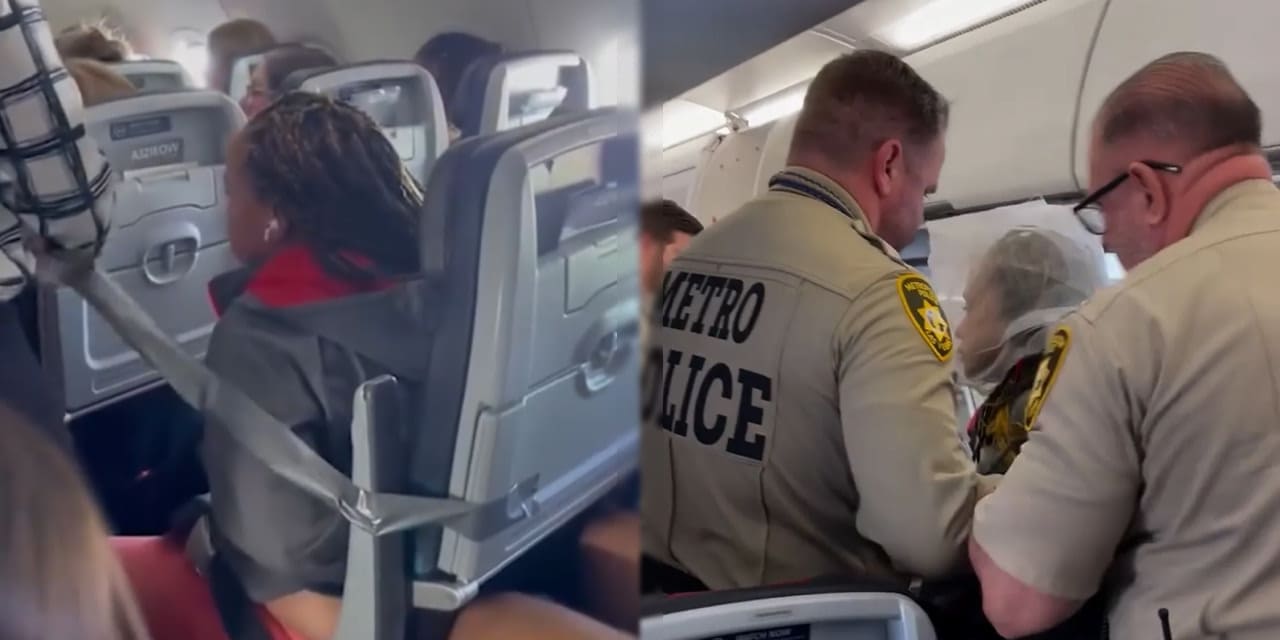 Taşkınlık çıkaran yolcuya şok: Koltuğa bağlayıp kafasına poşet geçirdiler