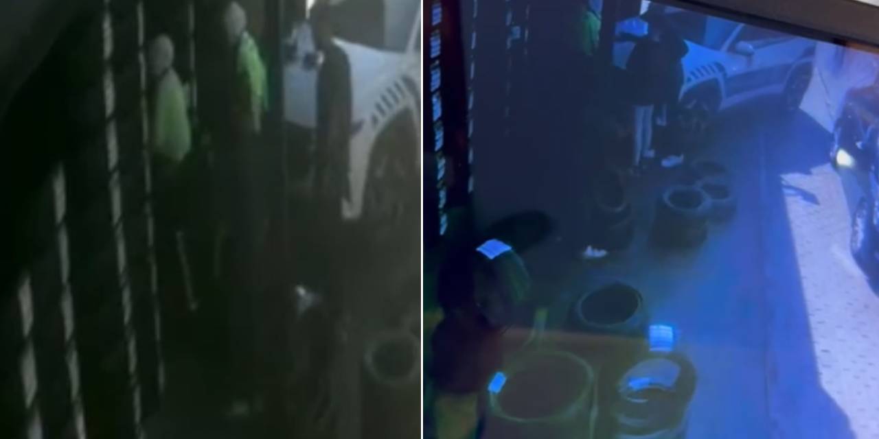 Ehliyetsiz sürücüden ceza yazan trafik polisine müdahale