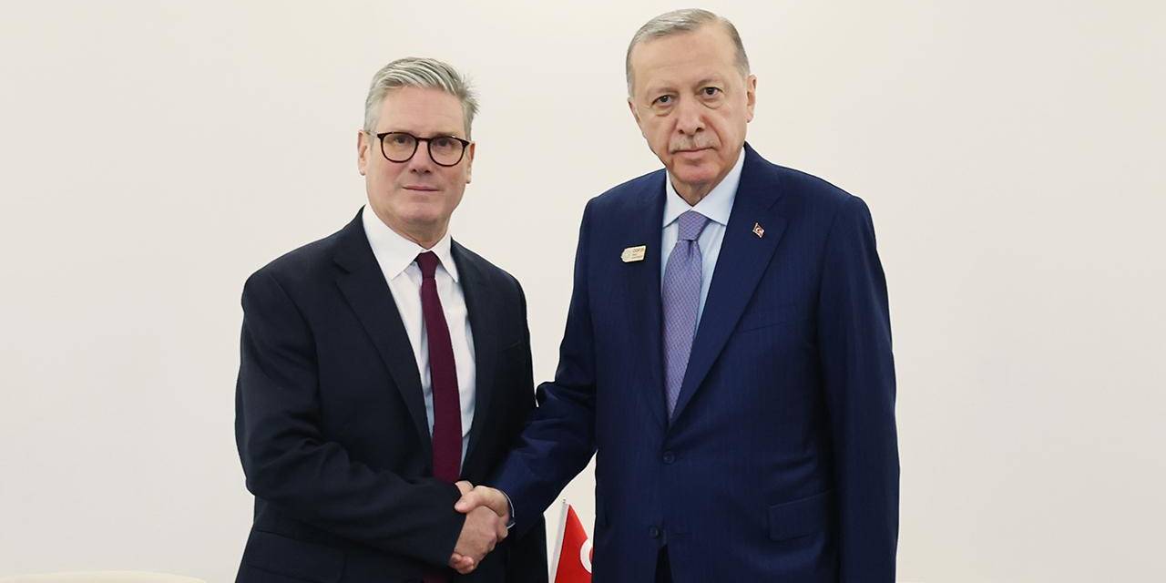 Erdoğan İngiltere Başbakanı Starmer ile görüştü