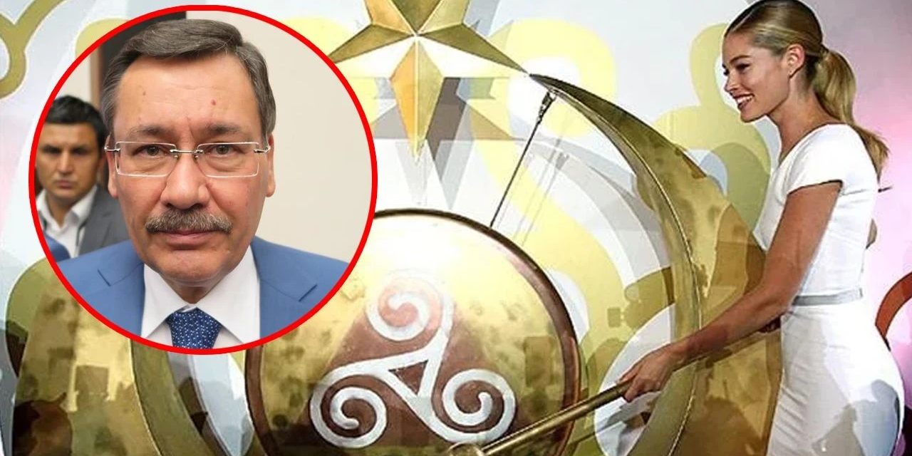 Melih Gökçek'in gong çalması için 42 milyon lira verdiği manken bakın parayı nerede ezmiş