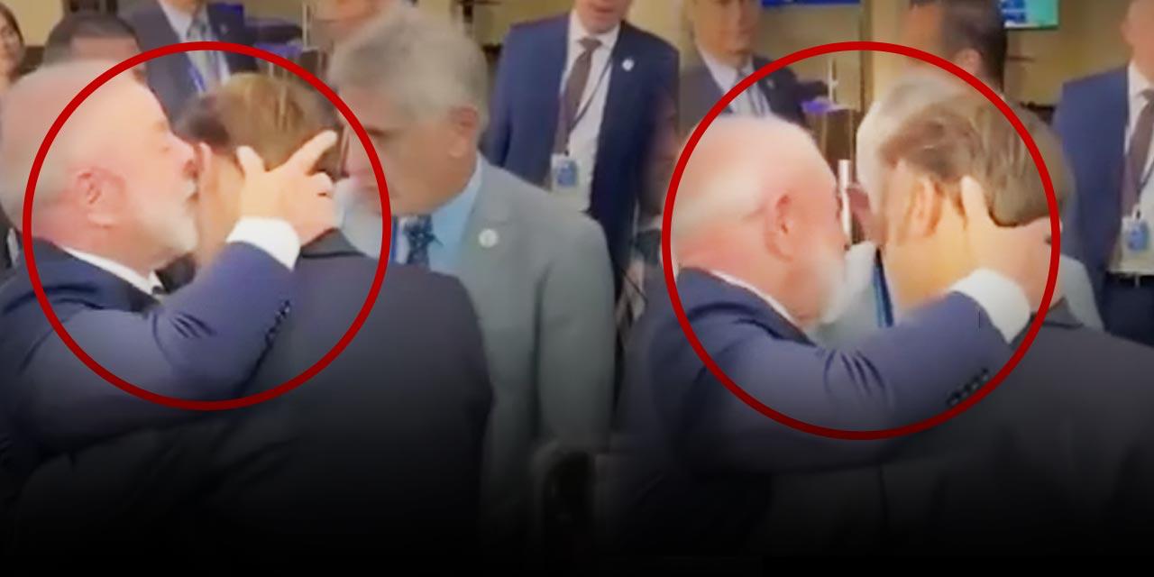 Ensesinden tutup kulak arkasına indi: Macron ne karşılık vereceğini bilemedi